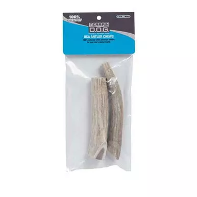 Terrain DogSmall Antler Dog Bones 2Pk