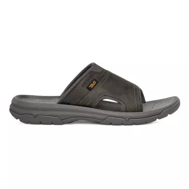 TEVA Men's Langdon Slide Dark Grey Sandals (1015150-DGRY)