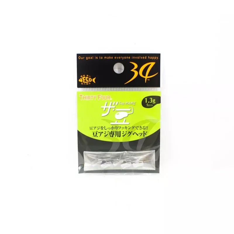 Thirty Four Jig Head The Mame 1.3 grams 5 per pack (2180)