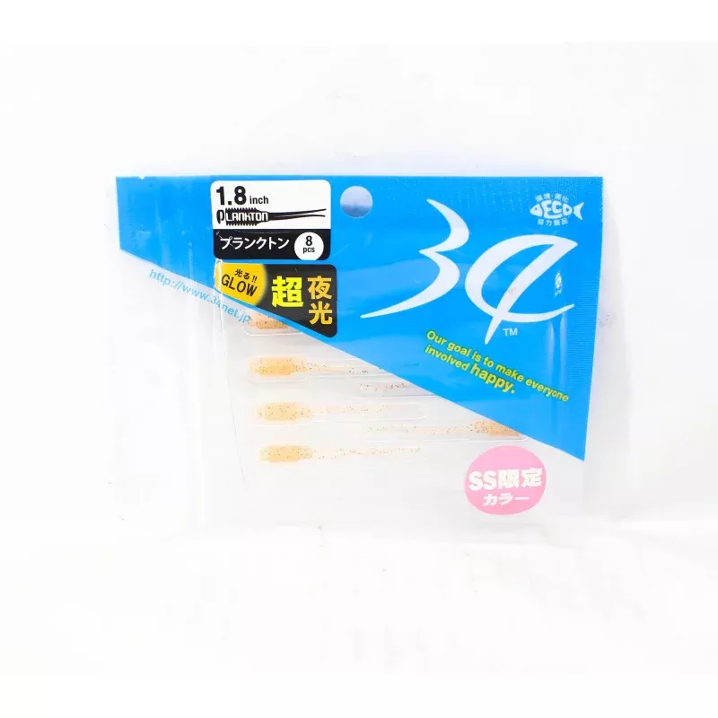 Thirty Four Soft Lure Plankton 1.8 Inch 8 per pack Komorebi (SS) (5425)