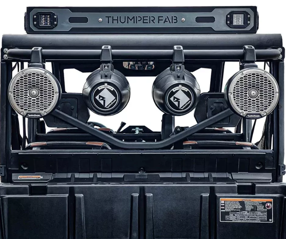 Thumper Fab Defender Wake Tower Speaker Bar, Raw• TF040001-X