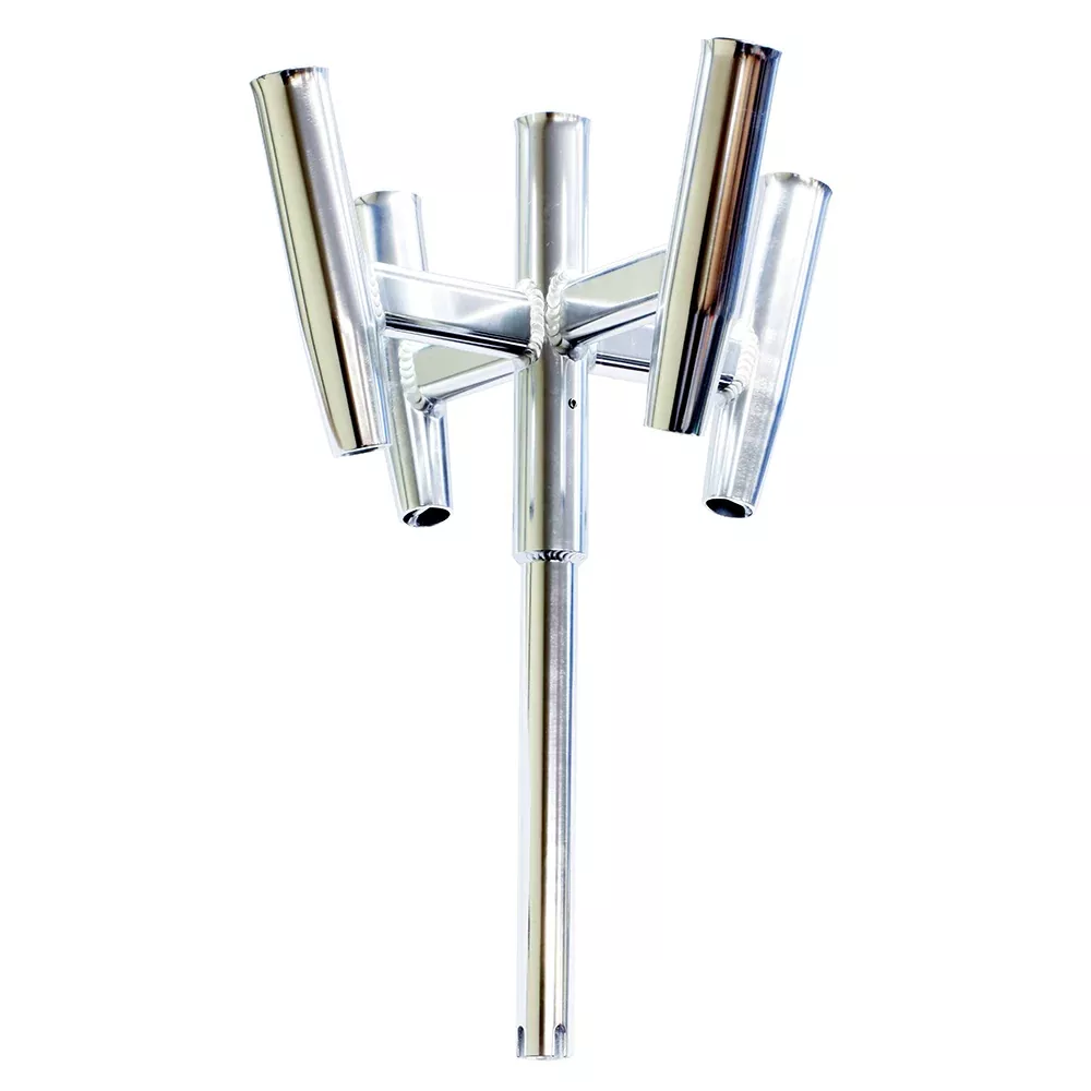 Tigress Five Banger Aluminum Rod Holder – Straight Butt [88157]