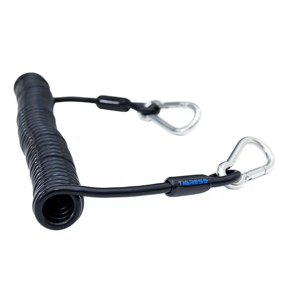 Tigress Light Tackle Coiled Safety Tether – 600lbs [88440]