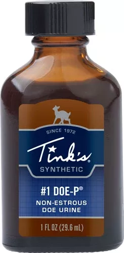 Tinks Deer Lure #1 Doe-p Non – Estrus Synthetic 1fl Oz Bottle