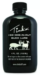 Tinks Deer Lure #69 Doe-in-rut – 4fl Oz Squirt Top Bottle