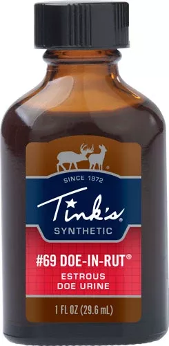 Tinks Deer Lure #69 Doe-in-rut – Synthetic 1fl Ounce Bottle