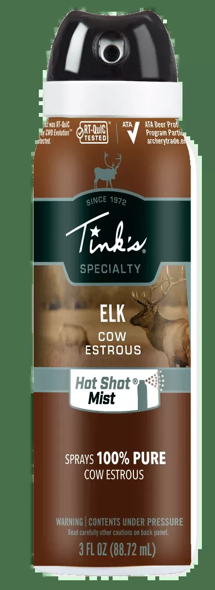 Tinks Hot Shot, Tinks W5330 Elk Cow Estrous Hot Shot Spray Mist