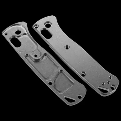 Titech Benchmade 533 Mini Bugout Titanium Scales