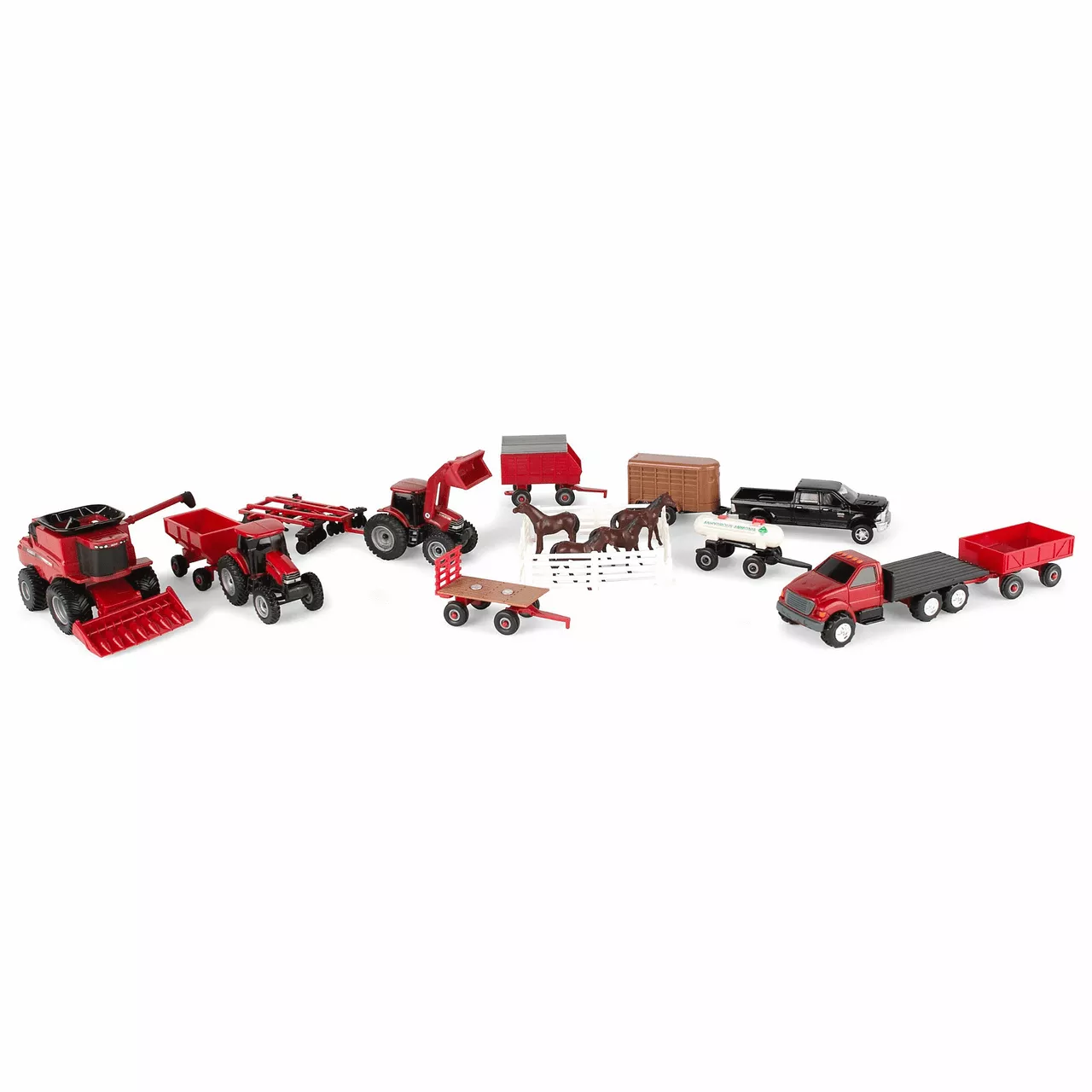 Tomy 1:64 Scale Farm Toy Playset 20 Piece Value Set