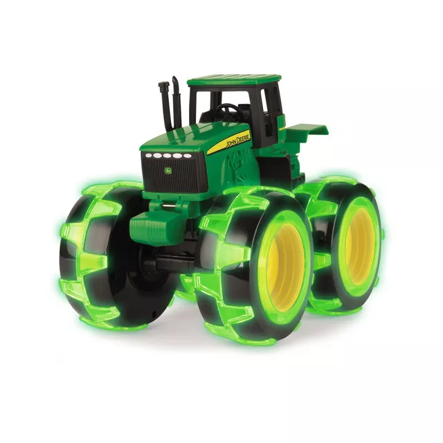 Tomy John Deere Monster Treads 8″ Lightning Wheels Tractor #46434B