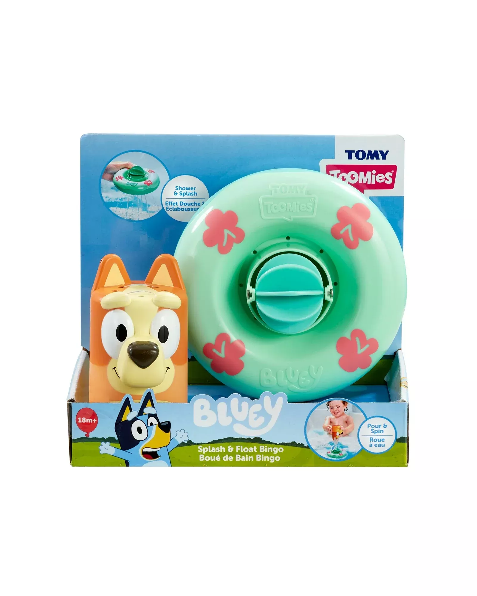 Tomy Toomies Bluey Splash And Float Bingo #E73636
