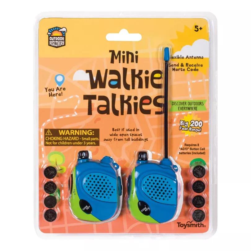 Toysmith Outdoor Discovery Mini Walkie Talkie