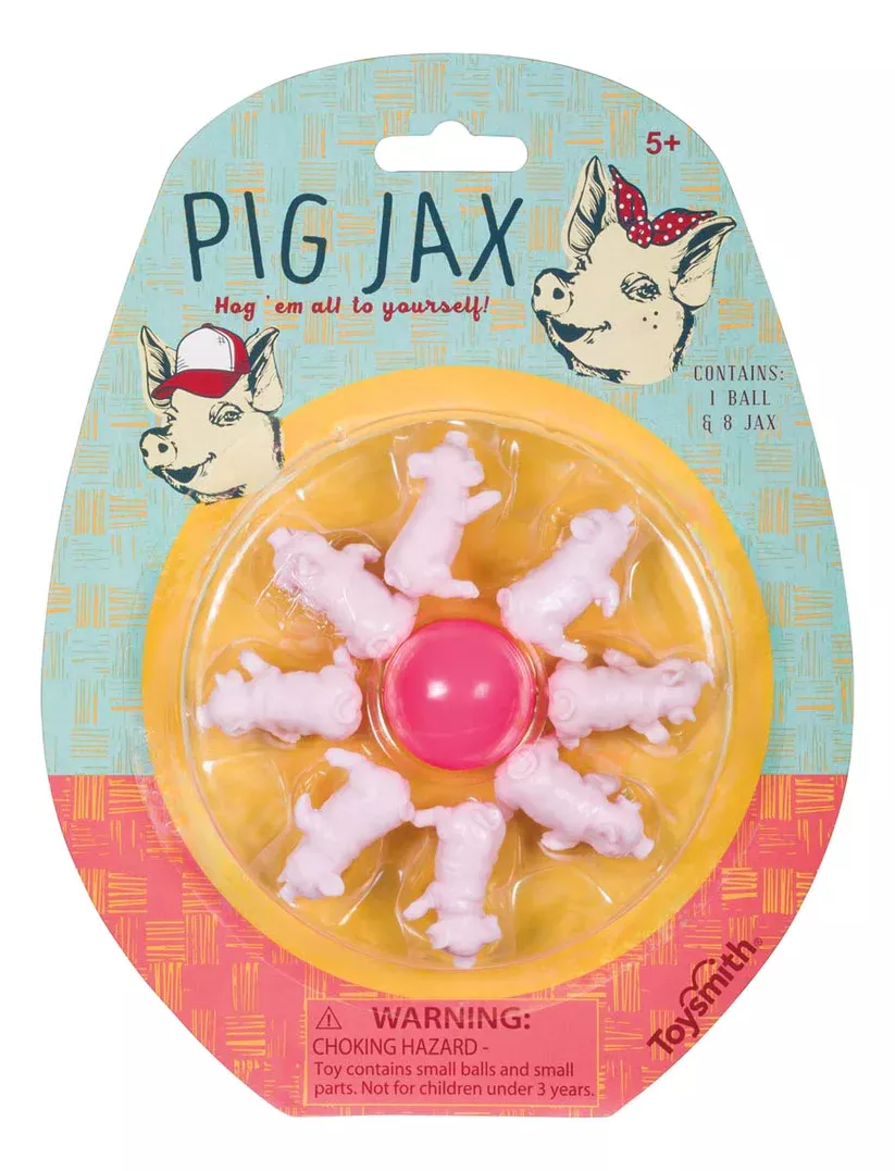 Toysmith Pig Jacks #5778