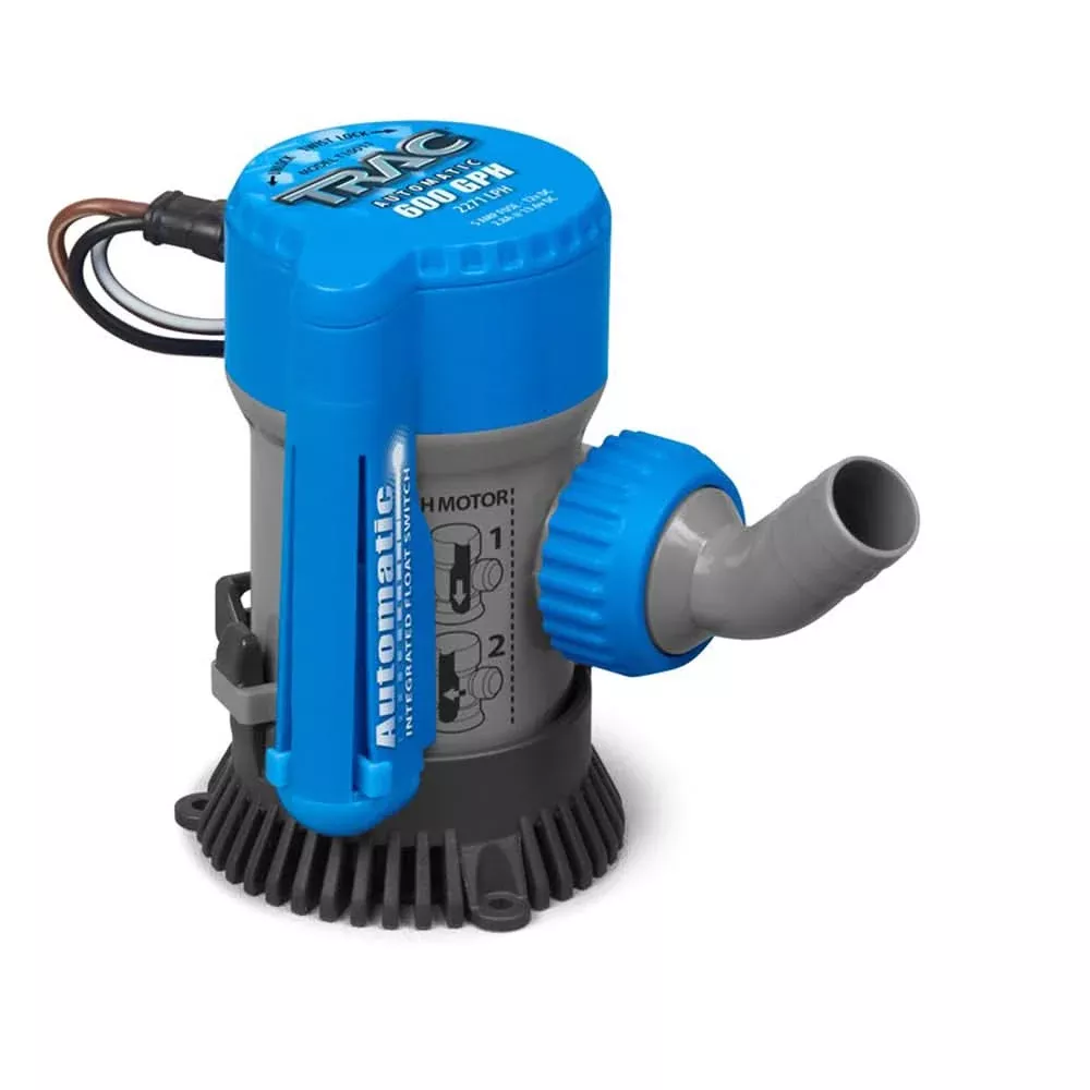 TRAC Bilge Pump Automatic - 600 GPH - 3/4" Outlet - 69310