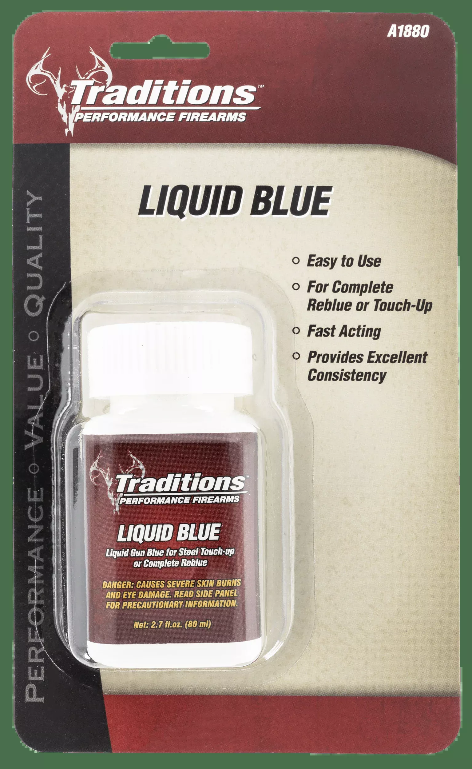 Traditions , Trad A1880 Liquid Blue Steel 2.7oz