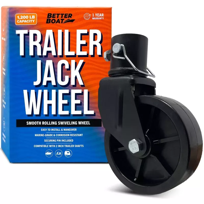 Trailer Jack Wheel Replacement