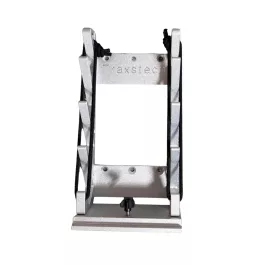 Traxstech 4 Slot Vertical Planer Board Caddy - Silver Clear