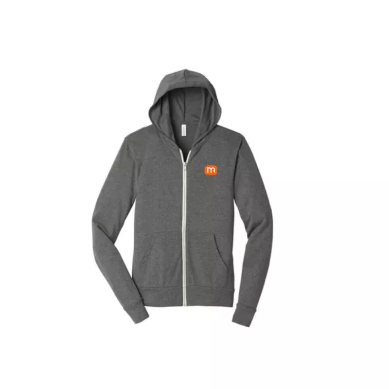 Triblend Full Zip MB Hoodie|L&XL&2X