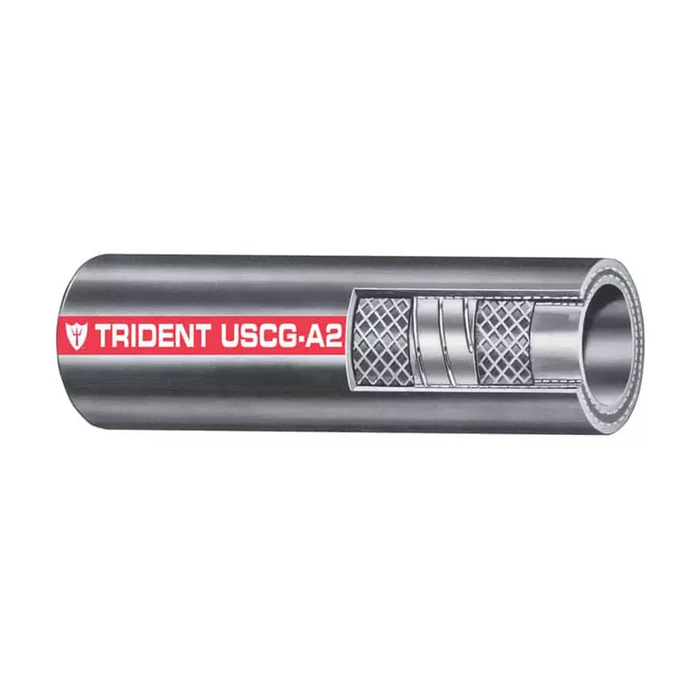 Trident Marine 1-1/2″ x 50 Coil Type A2 Fuel Fill Hose [327-1126]