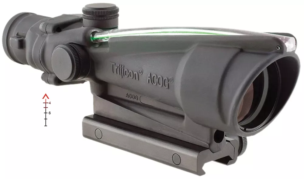 Trijicon ACOG Hardcoat Anodized 3.5x35mm Illuminated Green