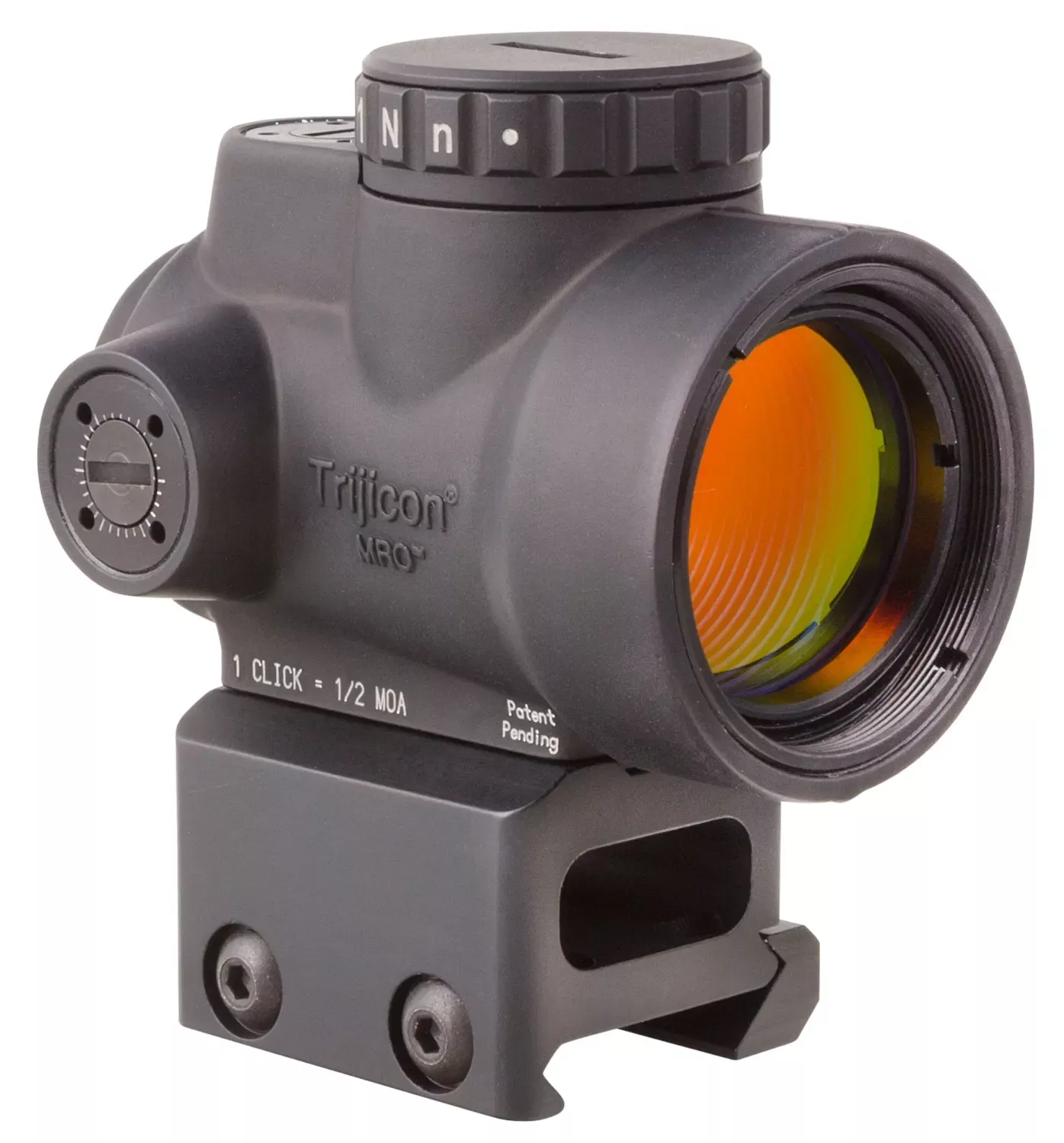 Trijicon MRO Matte Black 1x25mm 2 MOA Red Dot Reticle