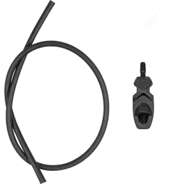 Trophy Ridge No Tie Tube Peep 1/4" Black