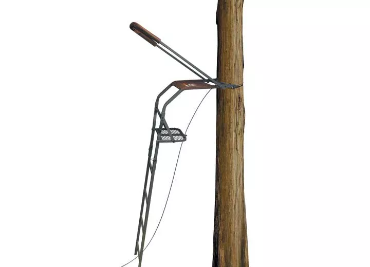 Trophy Treestands Highview Maxgrip Deluxe 16 ft Ladderstand• HVL100R