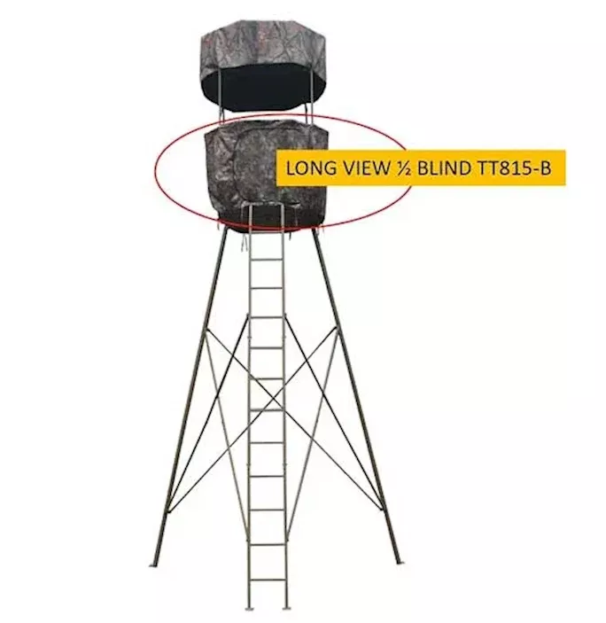 Trophy Treestands Long View / Judge - 1/2 Blind Kit• TT815-B