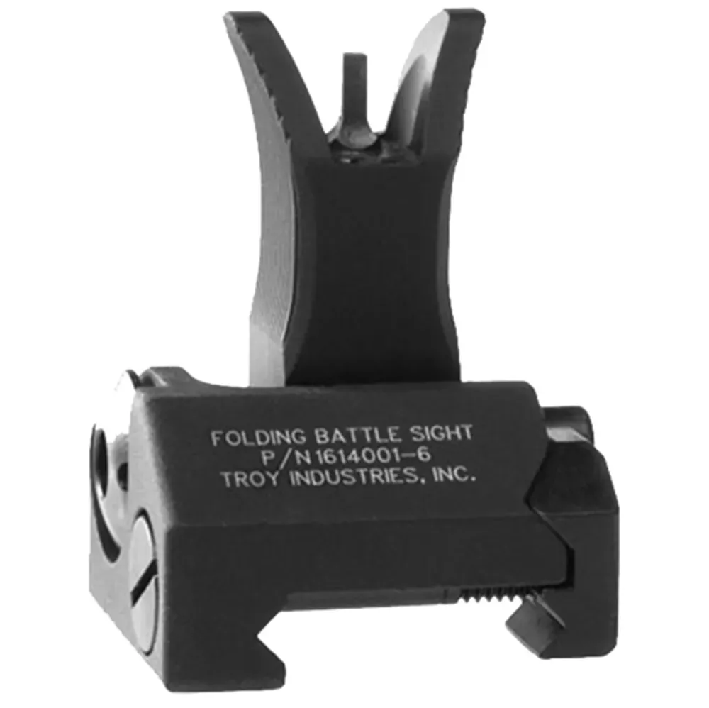 Troy Ind Tritium BattleSights Front Sight Folding Green Black for M4, M16