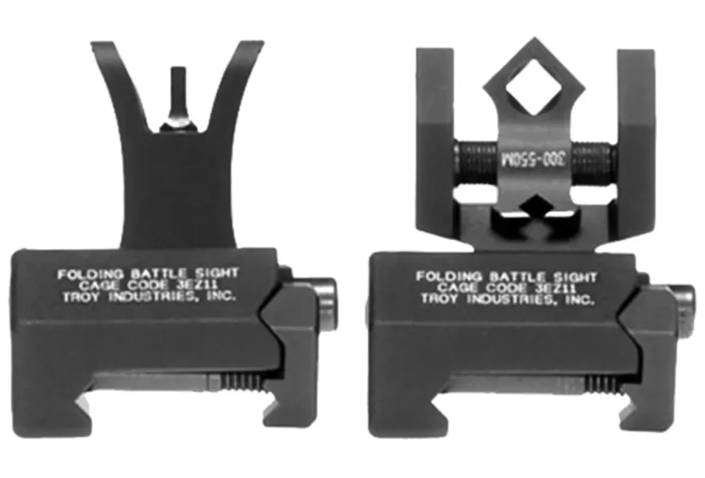 Troy Micro Set HK Top Mounted Deployable Front and Rear Sight