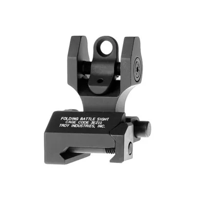 TROY Rear Folding Battle Sight, Black (SSIG-FBS-R0BT-00)
