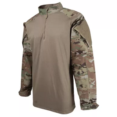 Tru-Spec 1653 Men's Scorpion OCP 1/4 Zip Combat Shirt
