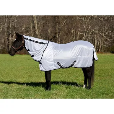 TUFFRIDER Comfy Mesh Combo Neck White Fly Sheet (100854-918_01)