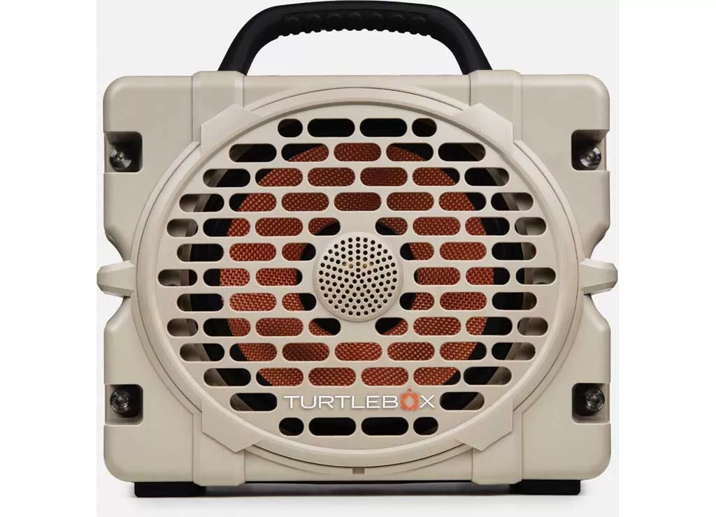 Turtlebox Grande Portable Speaker; Largest, Waterproof And Floats; Tan• TB-GRAN-G1-TAN-1