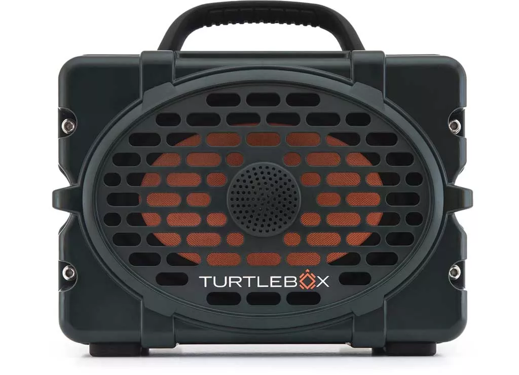 Turtlebox The Original Turtlebox Portable Speaker; Waterproof And Floats; Green• TB-ORIG-G3-OG GRN-BLK-BLK-2