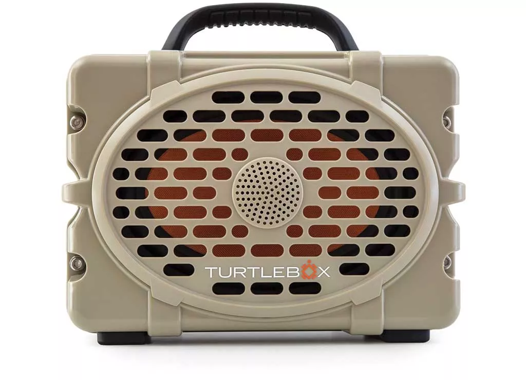 Turtlebox The Original Turtlebox Portable Speaker; Waterproof And Floats; Tan• TB-ORIG-G3-TAN-BLK-BLK-2