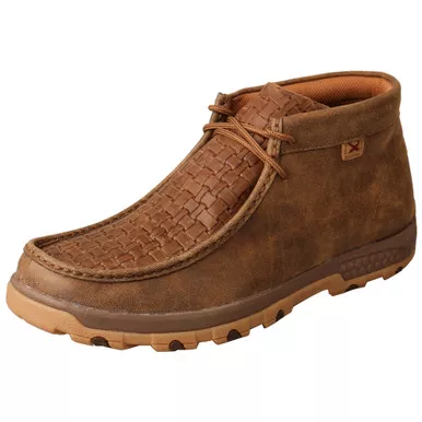 TWISTED X Men's Chukka Bomber & Chocolate Driving Moc (MXC0013)