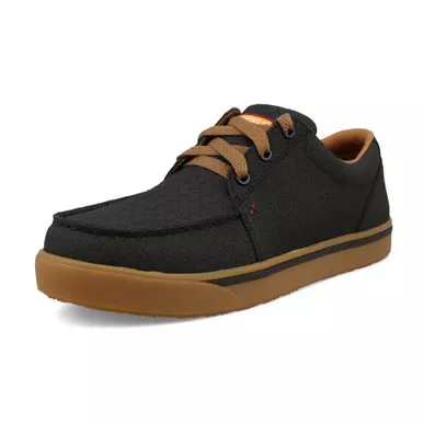 TWISTED X Men's Work Kicks Charcoal Shoe (MCAN009)
