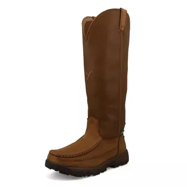 TWISTED X Women's 16in Snake Lion Tan Boots (WXCBWS1)