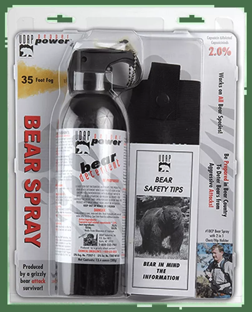 Udap Magnum Bear Spray, Udap 18cpSup Mag Bear 380g Chst Hls