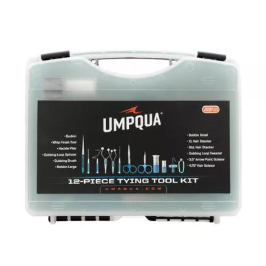 UMPQUA Dreamstream+ Blue 12-piece Master Tying Tool Kit (31201)