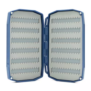 UMPQUA UPG Silicone Double Essential Mini Blue Fly Box (30091)