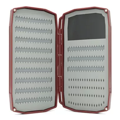 UMPQUA UPG Silicone Weekender Large Claret Fly Box (30085)