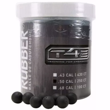 Umx T4E 50 Cal Rubber Ball 250Ct Jar