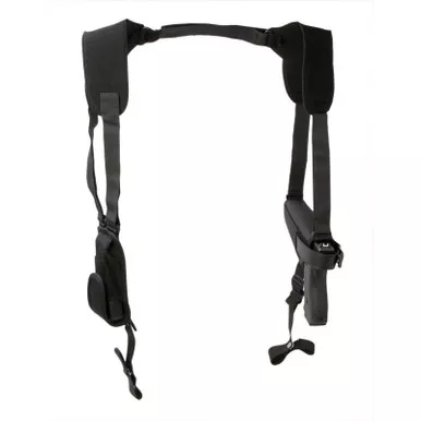 Uncle Mike's 7701-0 Pro-Pak Horizontal Shoulder Holster (RH Only) for 3" - 4" BBL Medium Autos