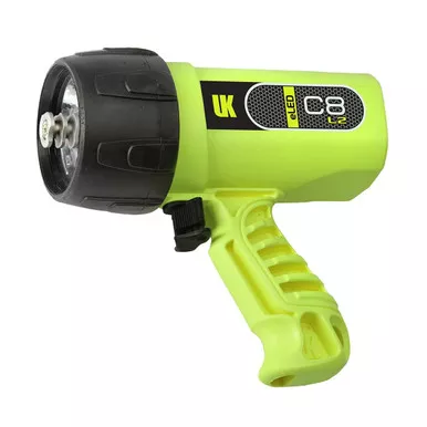 UNDERWATER KINETICS C8 eLED L2 Rechargeable Safety Yellow Dive Light (519620)