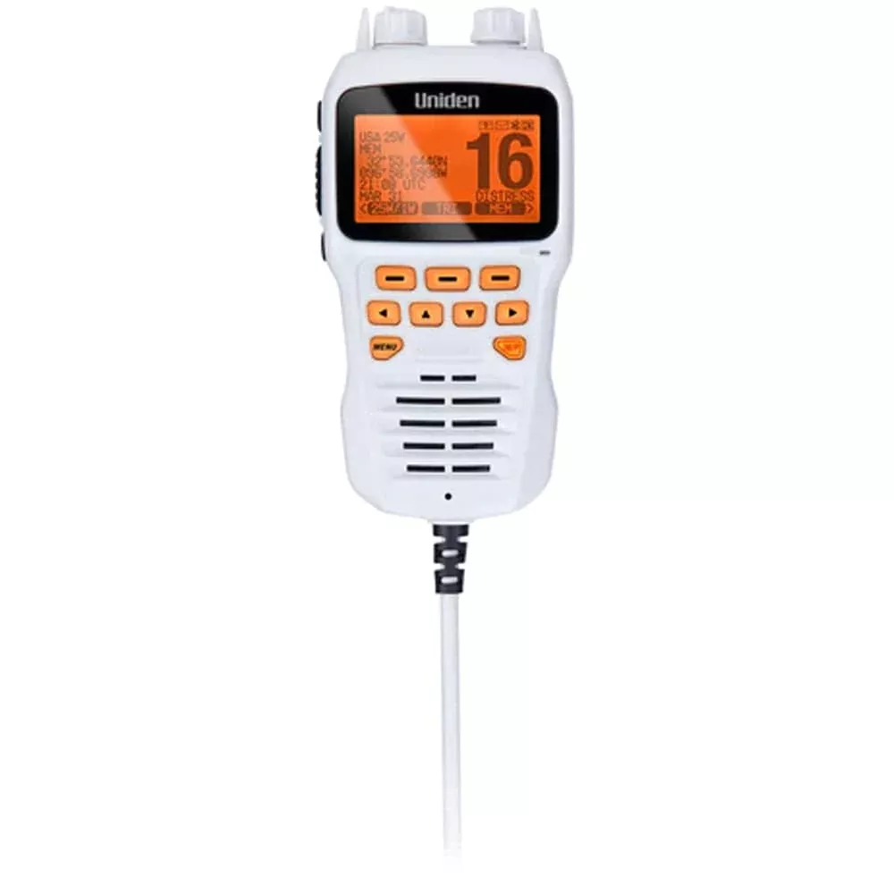 Uniden Remote Mic f/UM725 VHF Radios – White