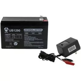 UPG 12v 9.0 Ah Lead Acid Emergency Battery