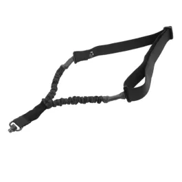 UTG Single Point Bungee Sling with QD Sling Swivel, Black