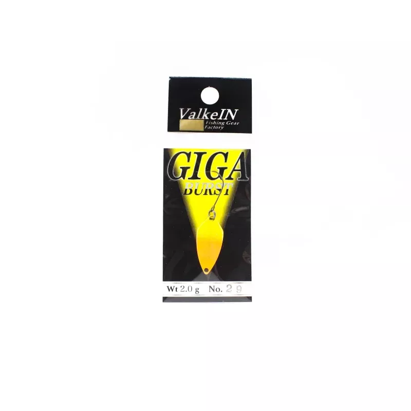 Valkein Spoon Giga Burst 2.0 grams Sinking Lure No.29 (9744)